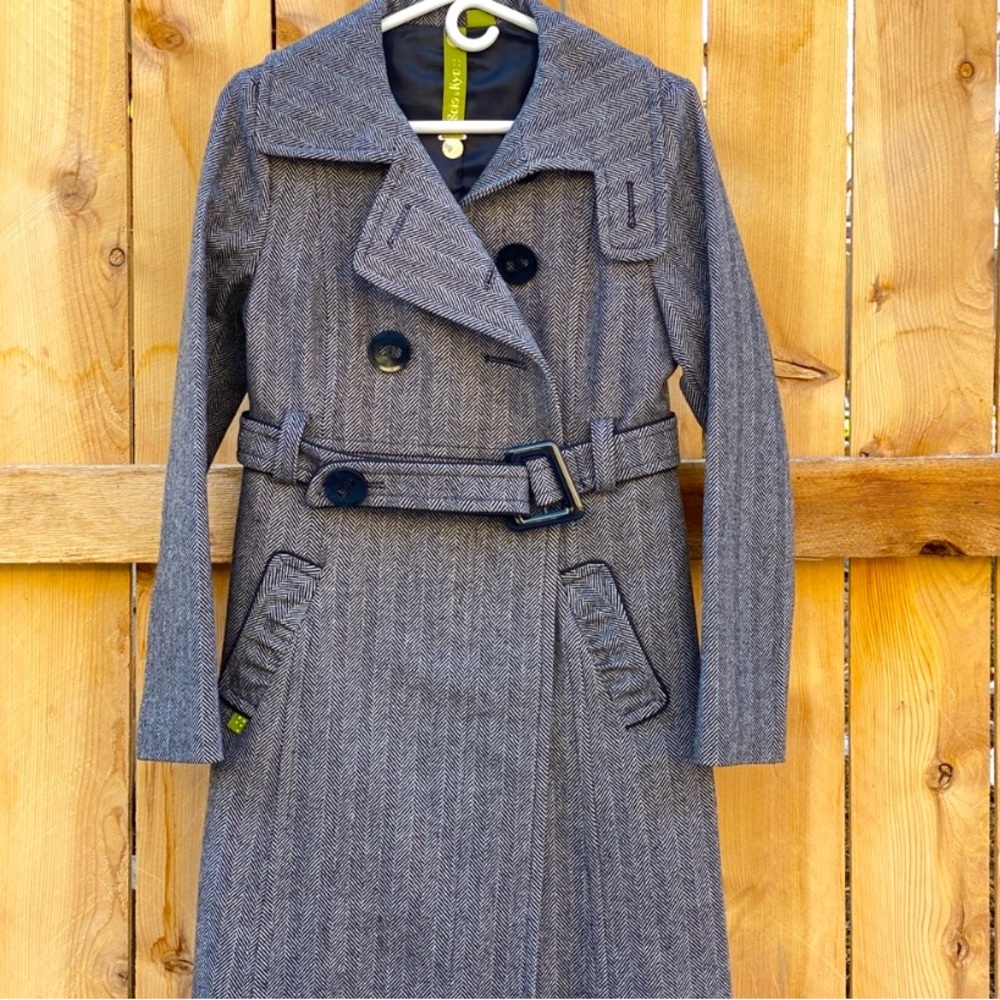 Soia & Kyo Wool Tweed Coat
